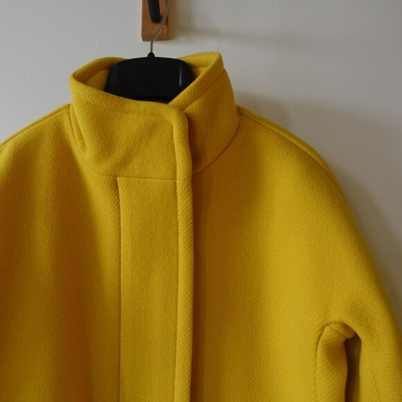 J. Crew Cocoon Coat in Italian Stadium Cloth 0P Petite 0 P0 - Picture 12 of 16